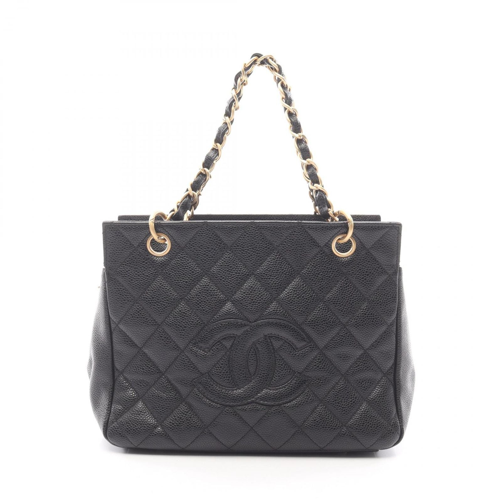 Chanel Shoulder Bag Matelasse A15688 Black Caviar Skin (grained Calf) Matelasse