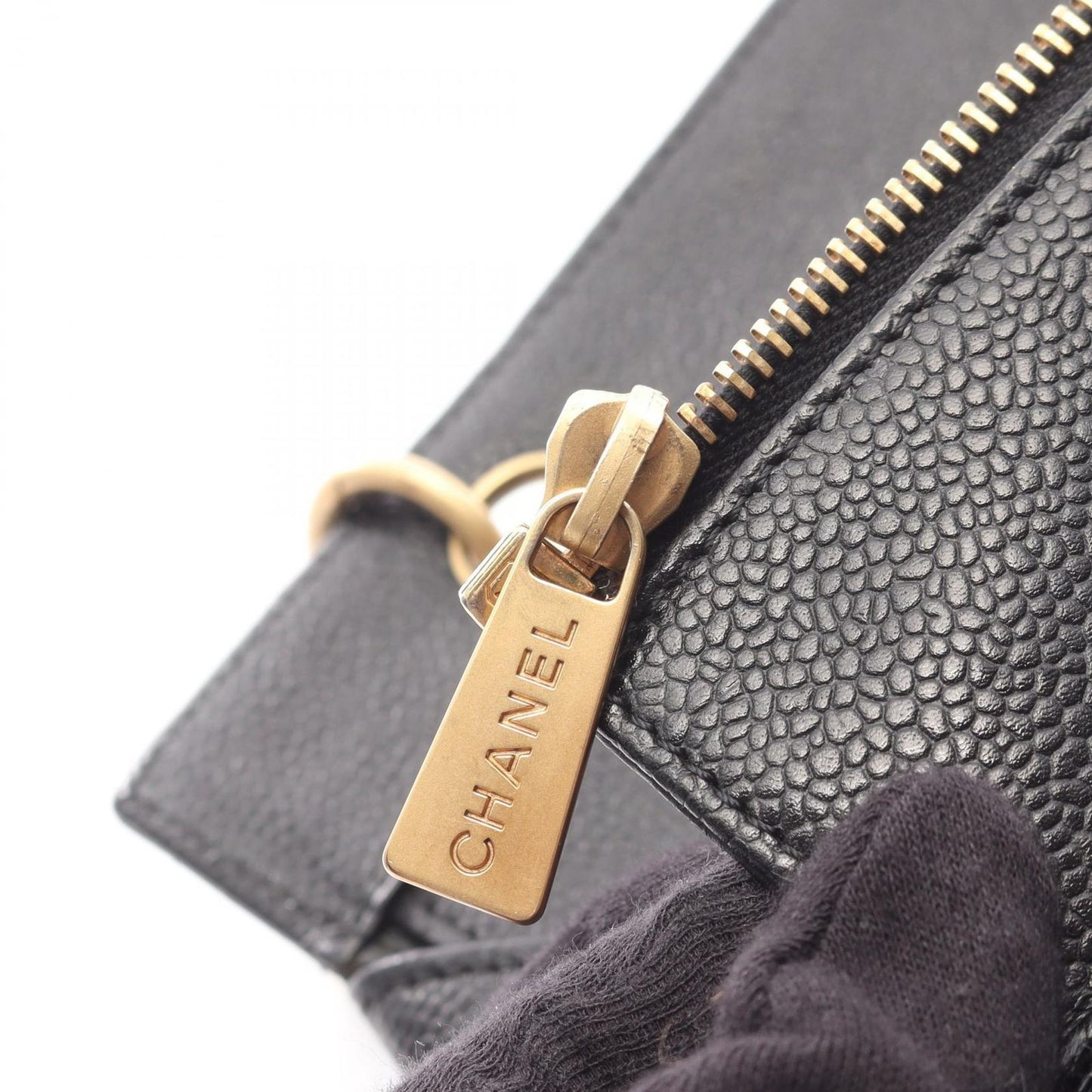 Chanel Shoulder Bag Matelasse A15688 Black Caviar Skin (grained Calf) Matelasse