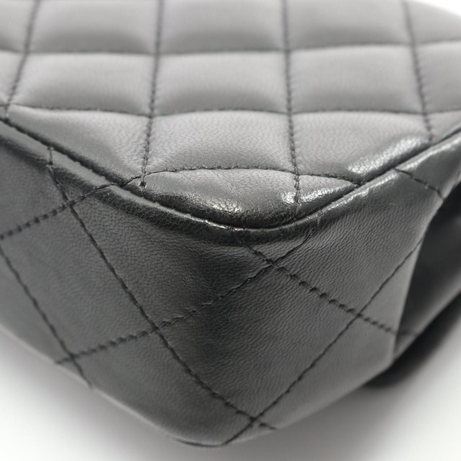 Chanel Shoulder Bag Extra Mini Matelasse A65050 Black Lambskin (sheep Leather)