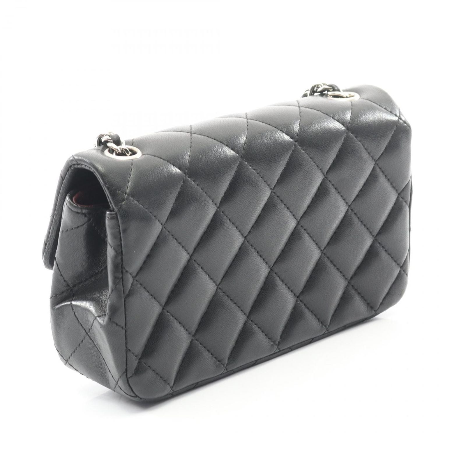 Chanel Shoulder Bag Extra Mini Matelasse A65050 Black Lambskin (sheep Leather)