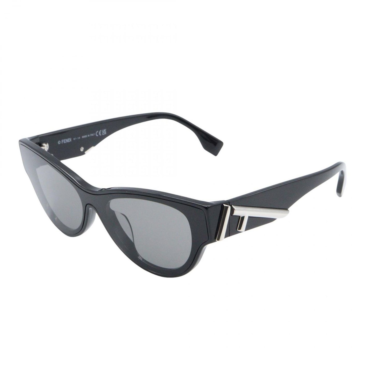 Fendi Sunglass Es 40135f 01a Black Other Sunglass Es Unisex New