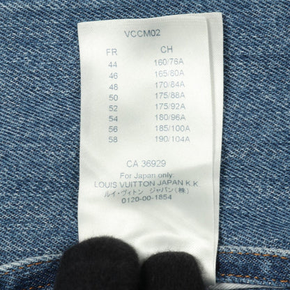 Louis Vuitton Denim Jacket Monogram Rm202 Yie Hja71w Others Denim Jacket Men's
