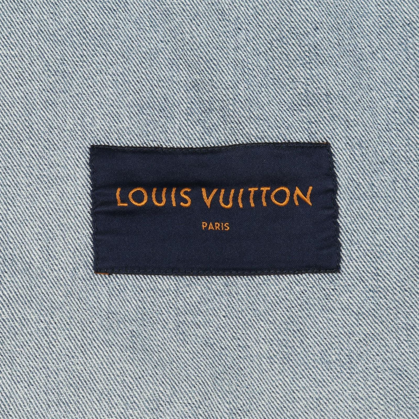 Louis Vuitton Denim Jacket Monogram Rm202 Yie Hja71w Others Denim Jacket Men's