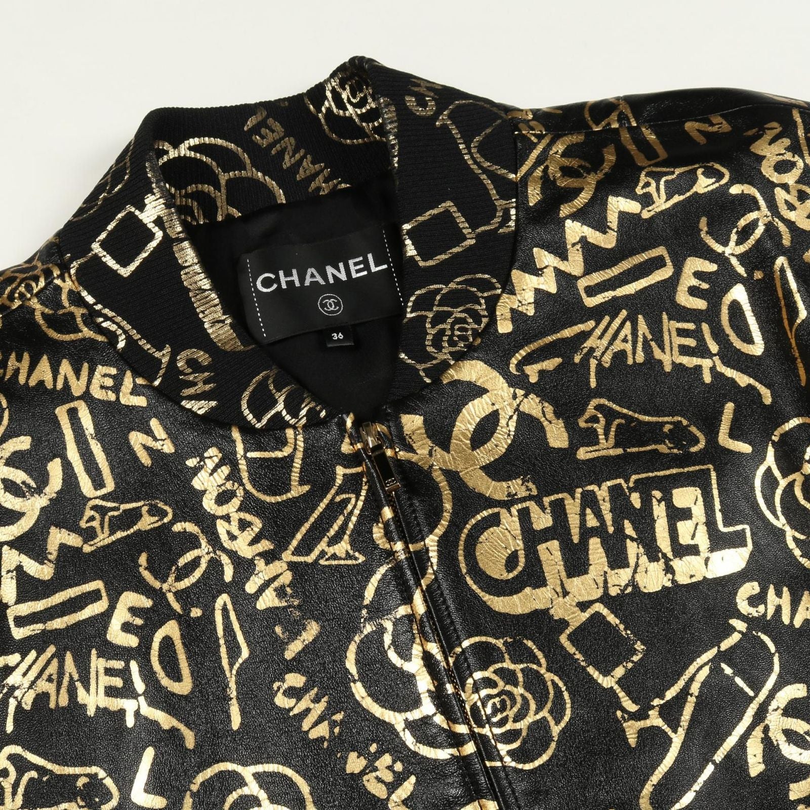 Chanel Blouson P61925c00378 Leather Blouson Women's a