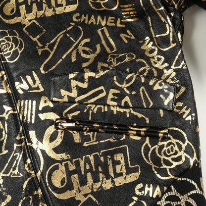 Chanel Blouson P61925c00378 Leather Blouson Women's a