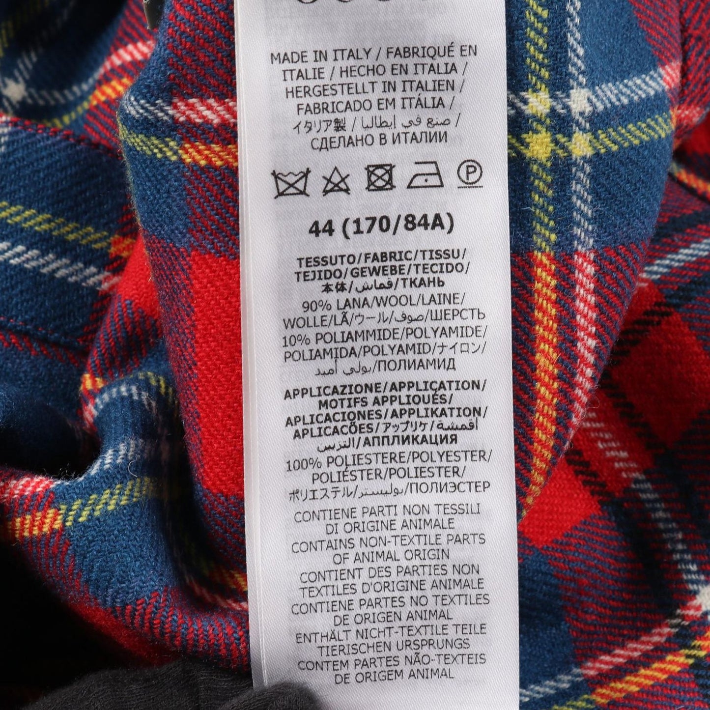 Gucci Skunk Patch Wool Shirt Men's a