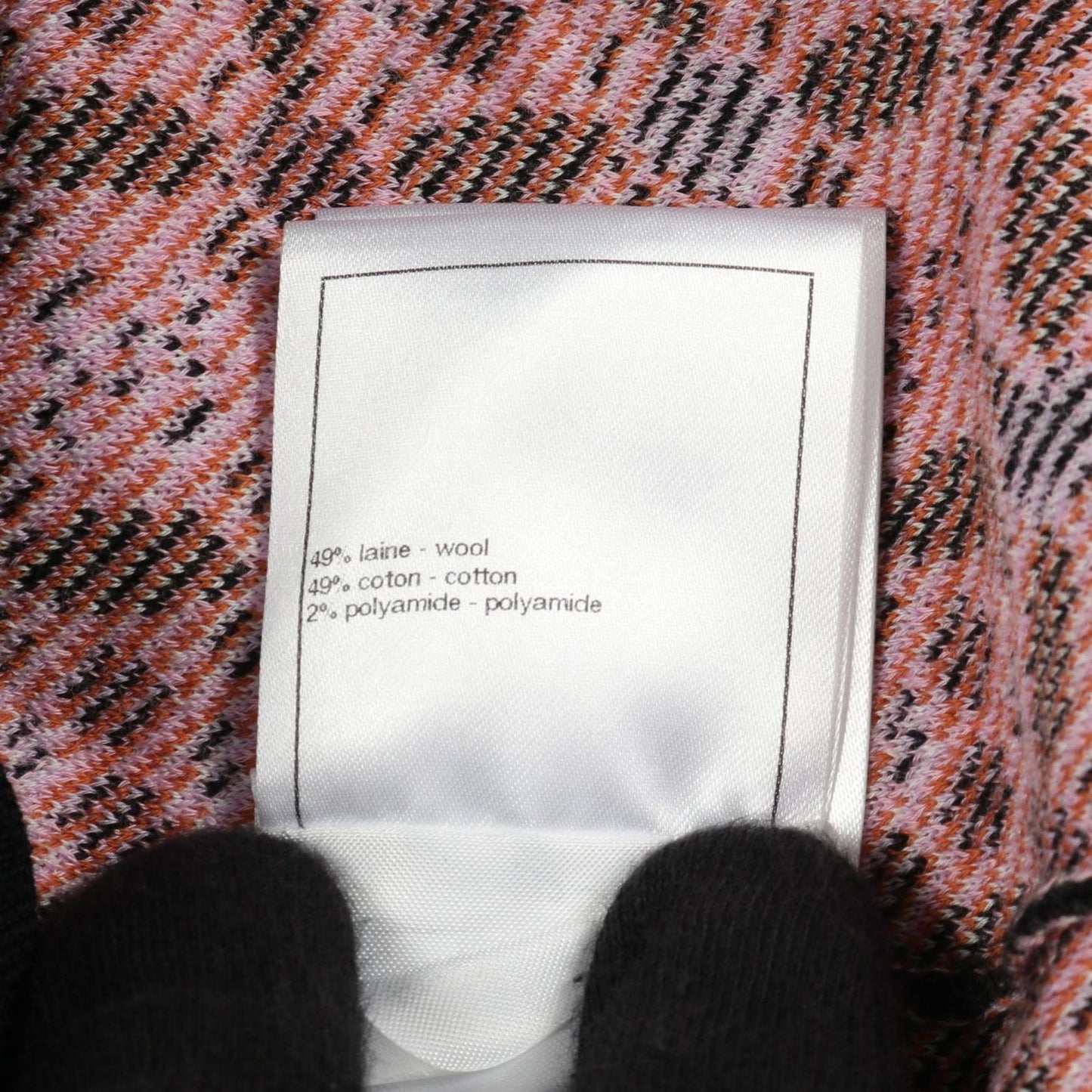 Chanel Knit Cocomark P75342k10799 Wool Cotton Knit Ladies a