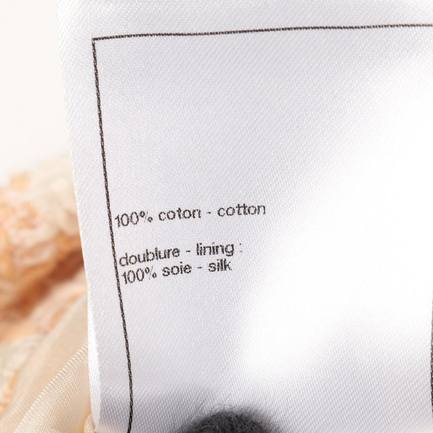 Chanel Pants Here Mark Button P74855v66438 Cotton Pants Ladies Unused