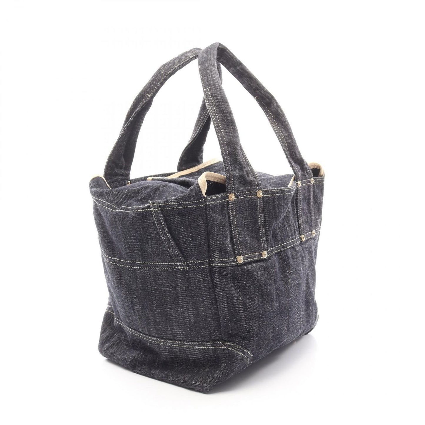 Chanel Tote Bag Spark Ring Denim Coco Mark Denim Blue Denim Spark Ring Denim