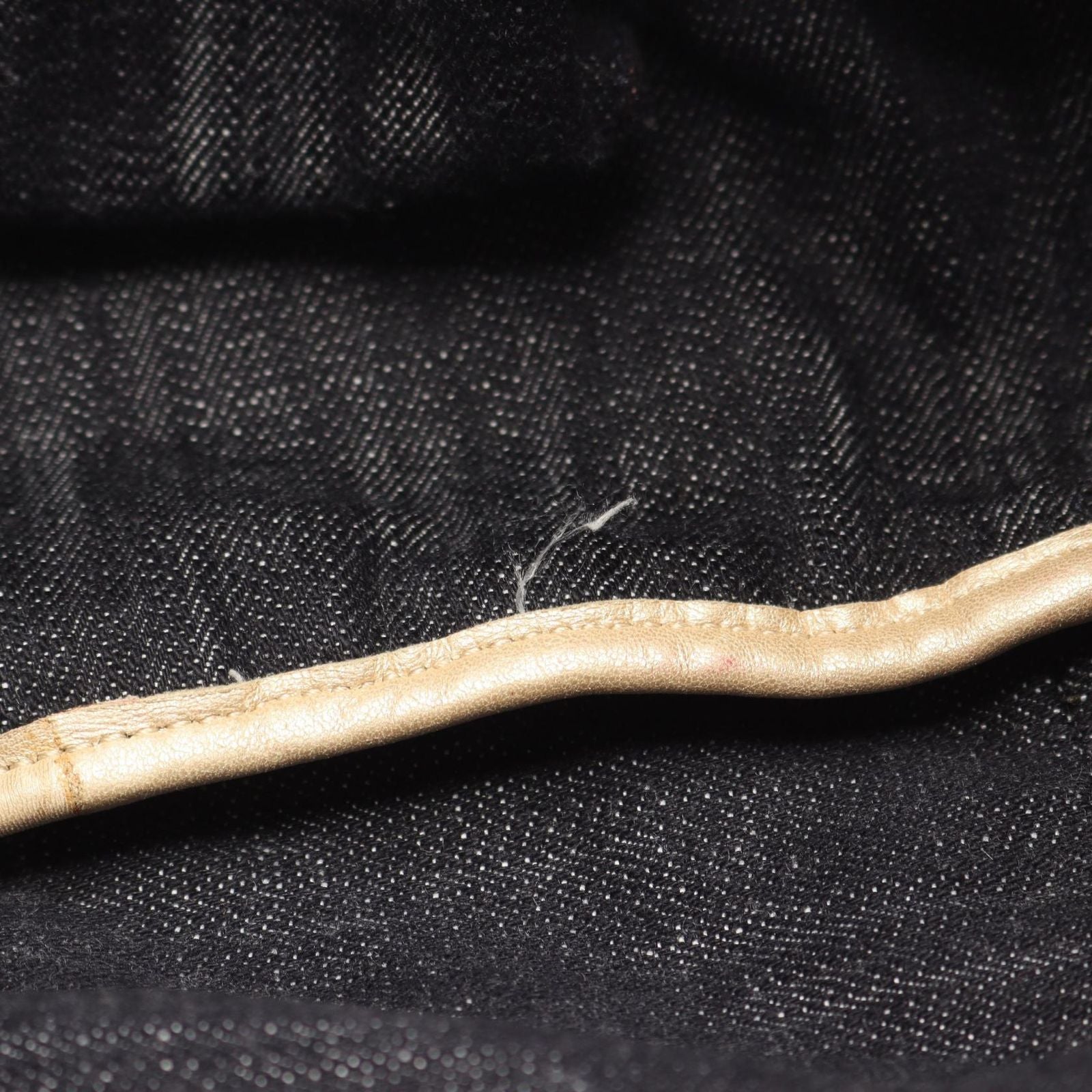 Chanel Tote Bag Spark Ring Denim Coco Mark Denim Blue Denim Spark Ring Denim