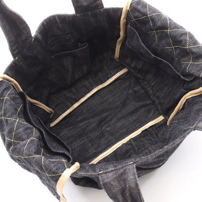 Chanel Tote Bag Spark Ring Denim Coco Mark Denim Blue Denim Spark Ring Denim