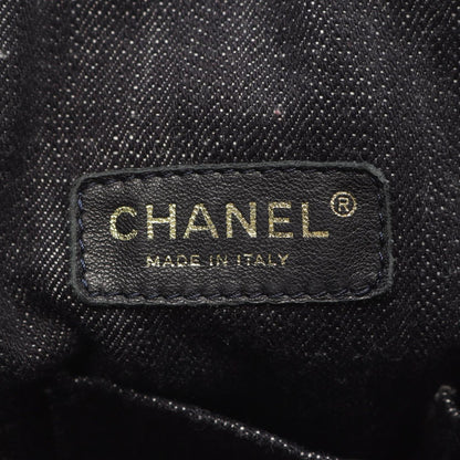 Chanel Tote Bag Spark Ring Denim Coco Mark Denim Blue Denim Spark Ring Denim
