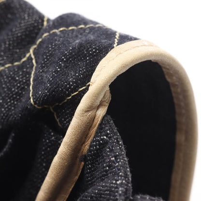 Chanel Tote Bag Spark Ring Denim Coco Mark Denim Blue Denim Spark Ring Denim