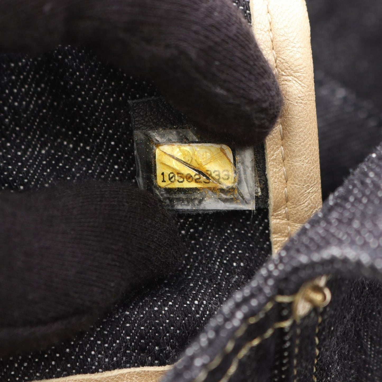 Chanel Tote Bag Spark Ring Denim Coco Mark Denim Blue Denim Spark Ring Denim