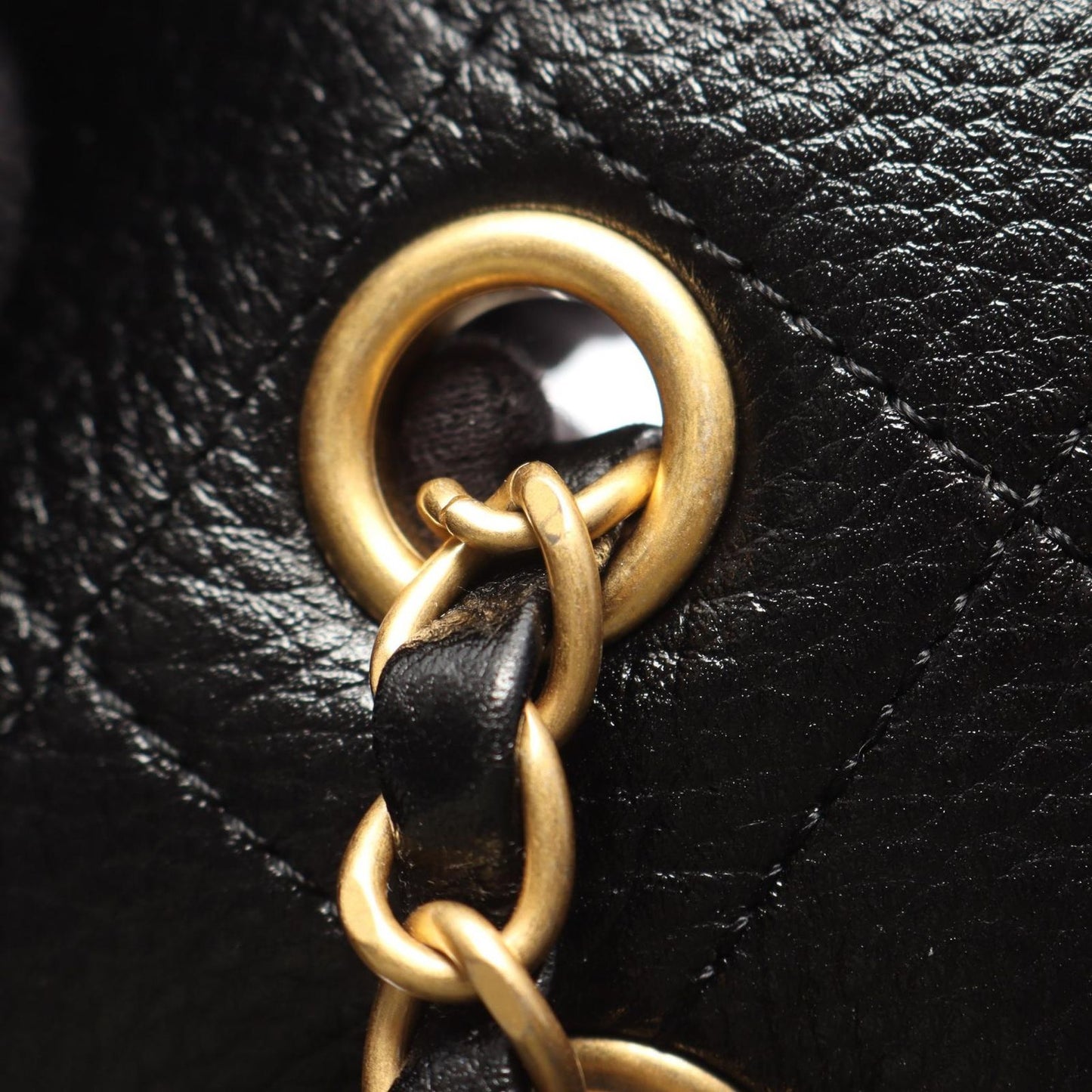 Chanel Shoulder Bag Maxi Flap Matelasse Black Leather Matelasse Maxi Flap Chain