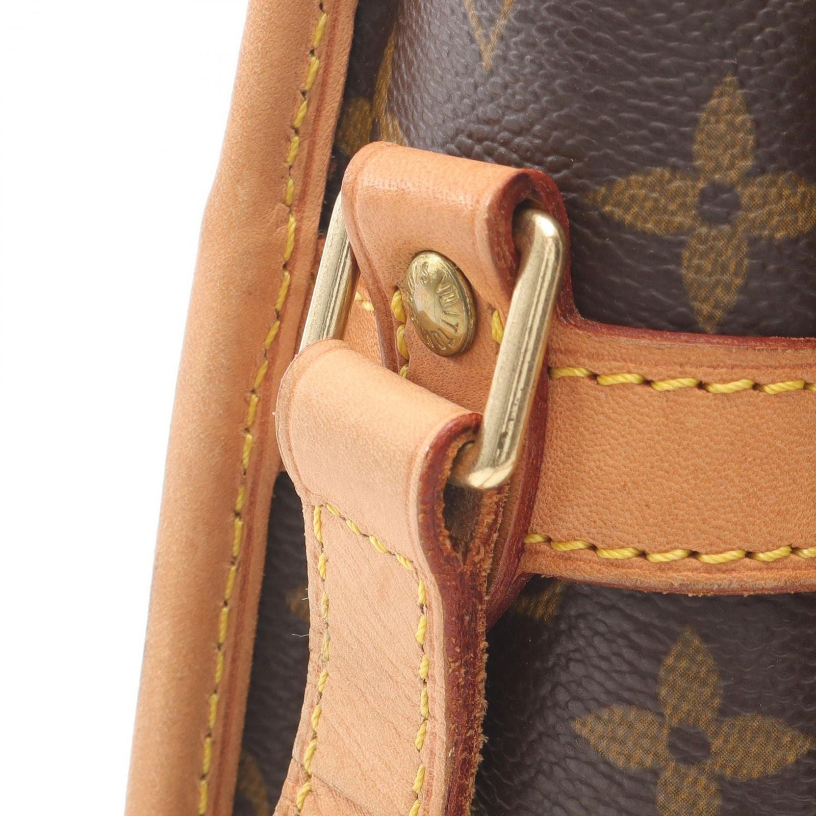 Louis Vuitton Shoulder Bag Sologne Monogram M42250 PVC Coated Canvas Leather