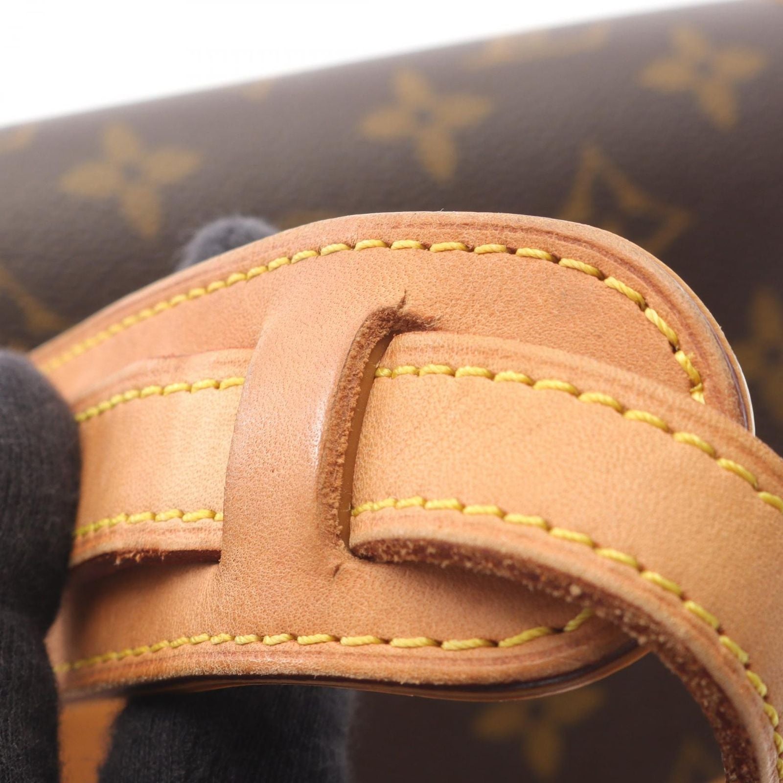 Louis Vuitton Shoulder Bag Sologne Monogram M42250 PVC Coated Canvas Leather