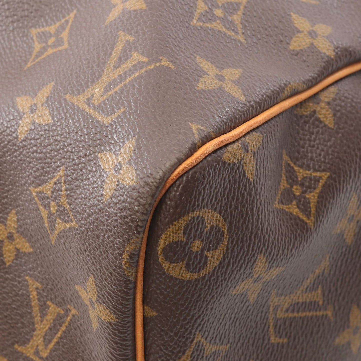 Louis Vuitton Boston Bag Keepall 45 Monogram M41428 PVC Coated Canvas Leather