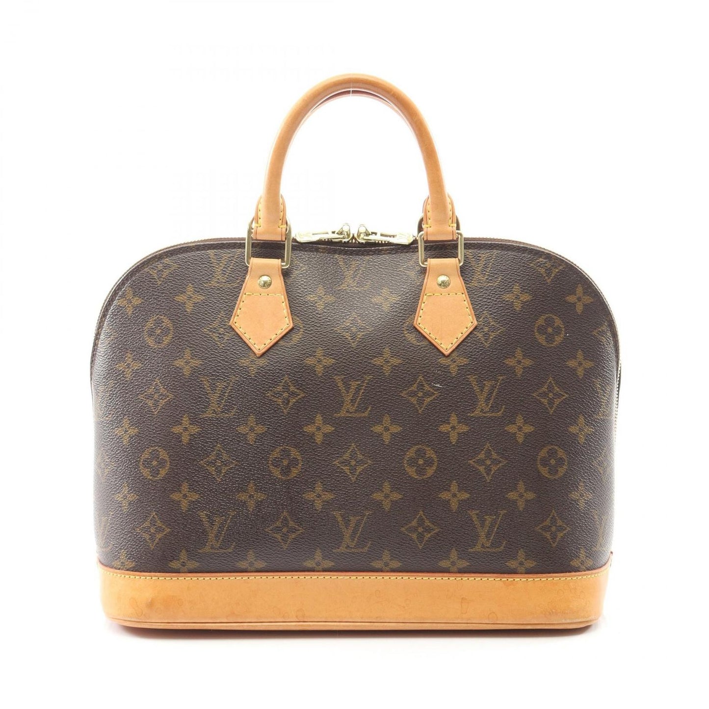Louis Vuitton Handbag Alma PM Monogram M51130 PVC Coated Canvas Leather Alma