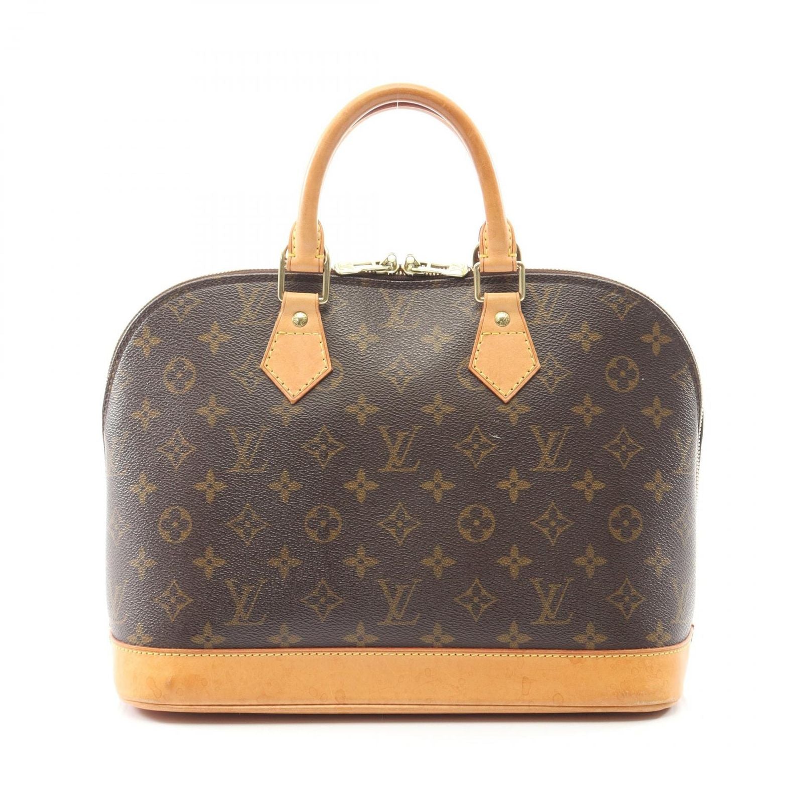 Louis Vuitton Handbag Alma PM Monogram M51130 PVC Coated Canvas Leather Alma
