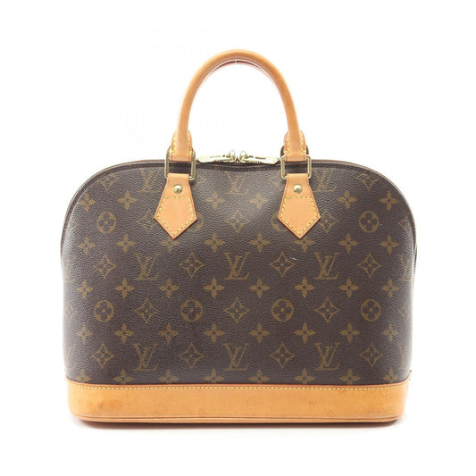 Louis Vuitton Handbag Alma PM Monogram M51130 PVC Coated Canvas Leather Alma