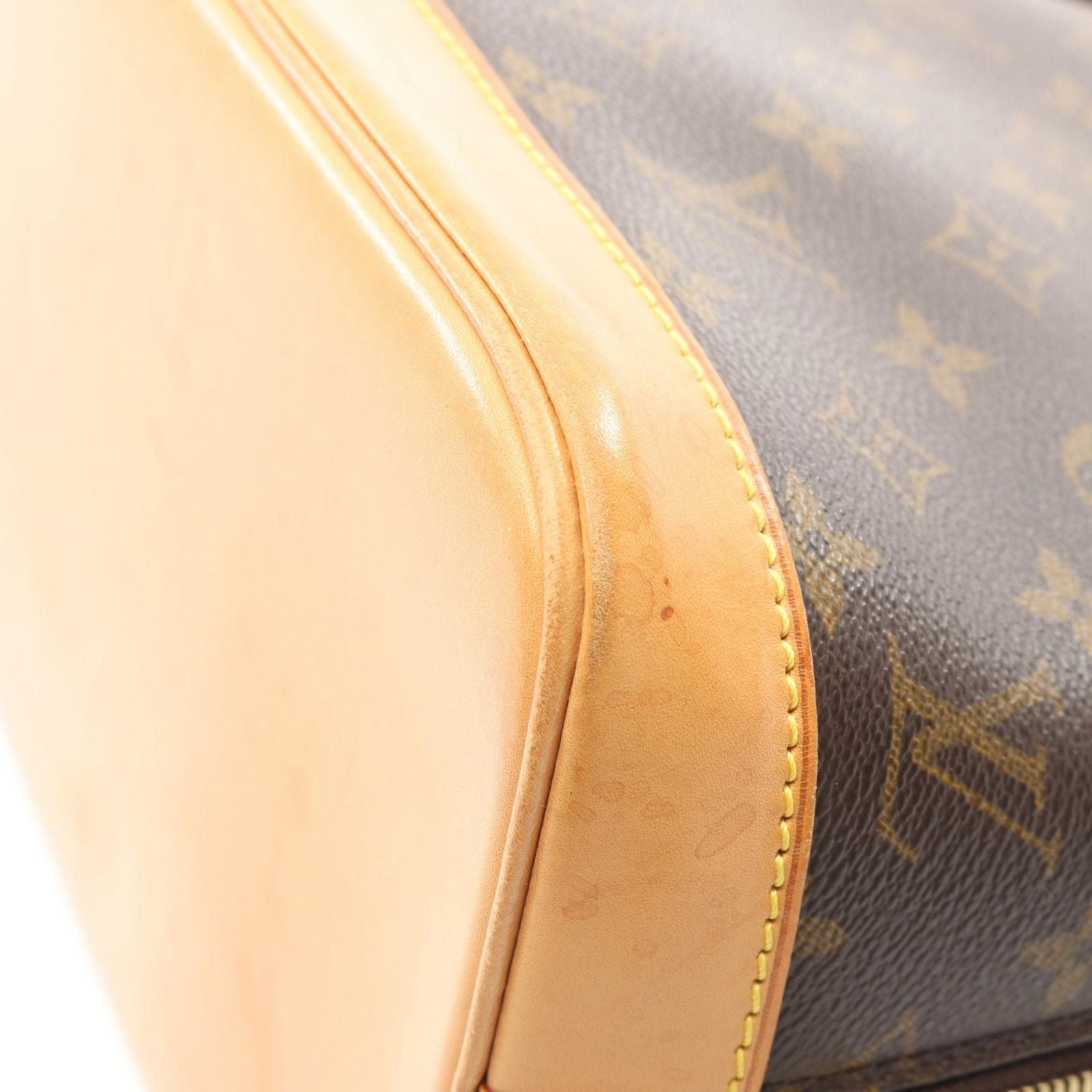 Louis Vuitton Handbag Alma PM Monogram M51130 PVC Coated Canvas Leather Alma