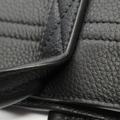 Dior Tote Bag Safari 1ess H224ymj Black Leather Safari Tote Bag Men's