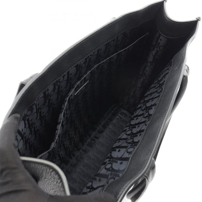 Dior Tote Bag Safari 1ess H224ymj Black Leather Safari Tote Bag Men's