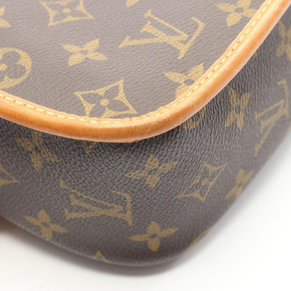 Louis Vuitton Shoulder Bag Sologne Monogram M42250 PVC Coated Canvas Leather