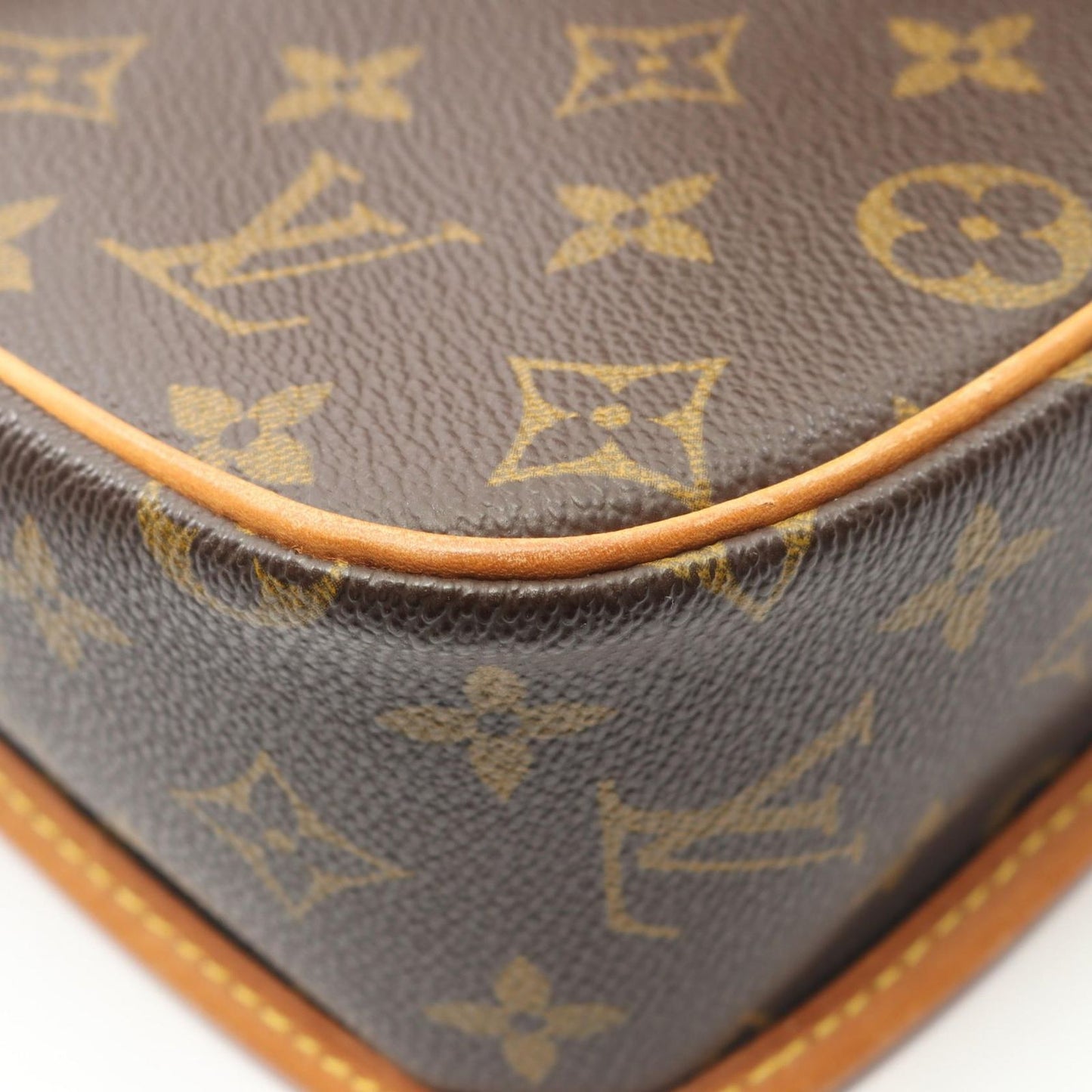 Louis Vuitton Shoulder Bag Sologne Monogram M42250 PVC Coated Canvas Leather