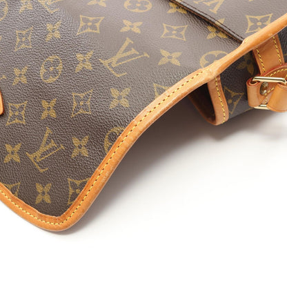 Louis Vuitton Shoulder Bag Sologne Monogram M42250 PVC Coated Canvas Leather
