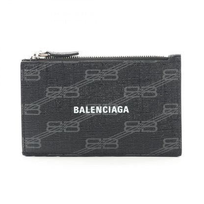 Balenciaga Coin Case Cash Black Others Bbmonogram Coin Card Holder