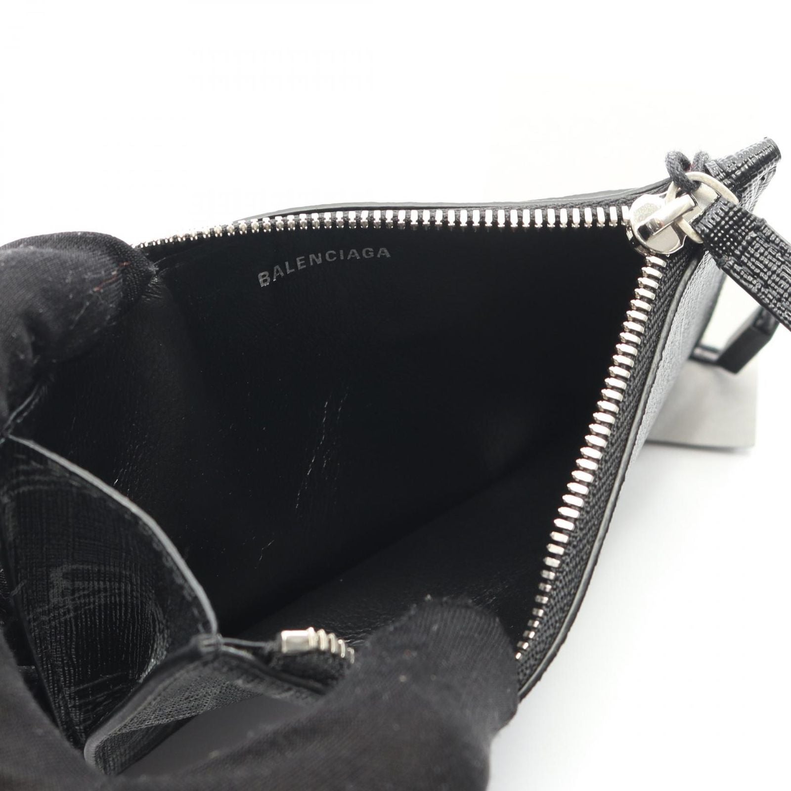 Balenciaga Coin Case Cash Black Others Bbmonogram Coin Card Holder
