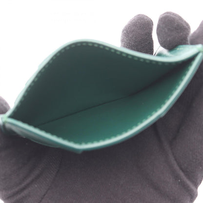 Bottega Veneta Bottega Veneta Card Case Cassette Dark Green Leather Cassette
