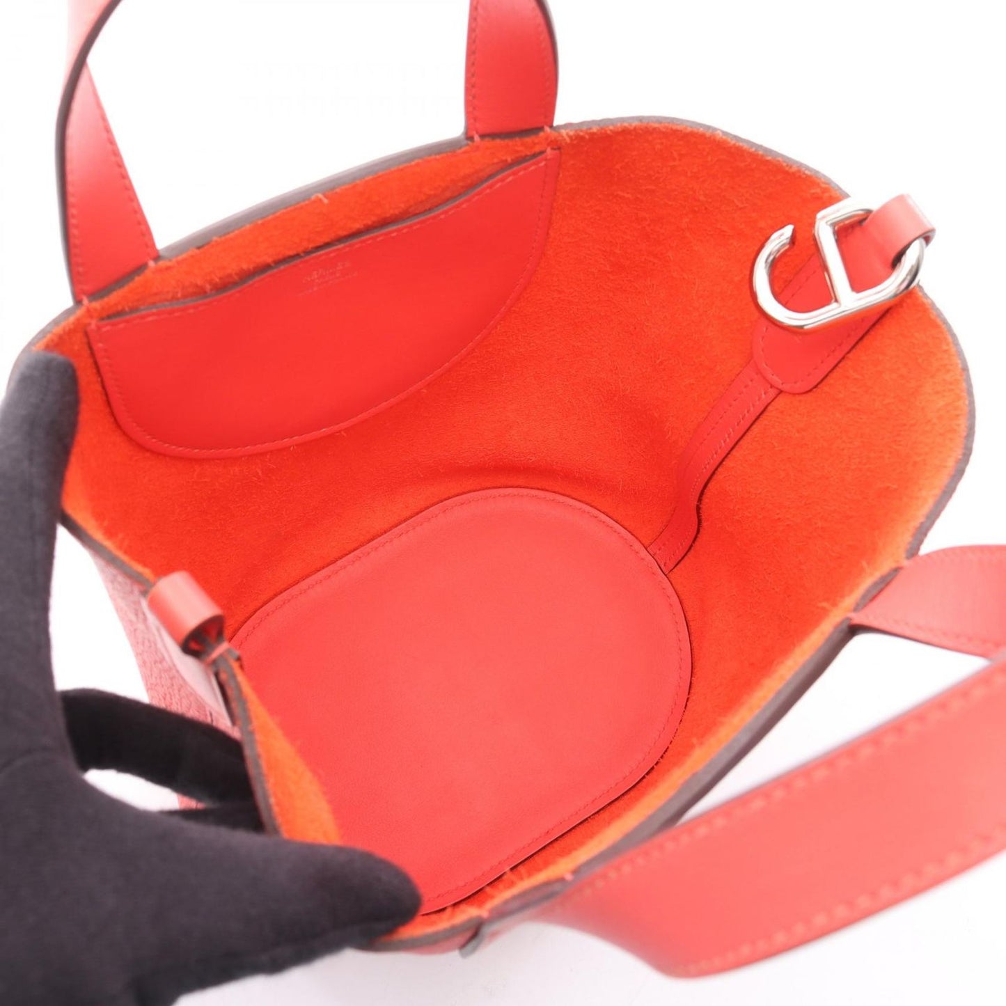 Hermes Handbag in the Loop 18 Rose Texas Rose Texas Others in the Loop 18 Rose