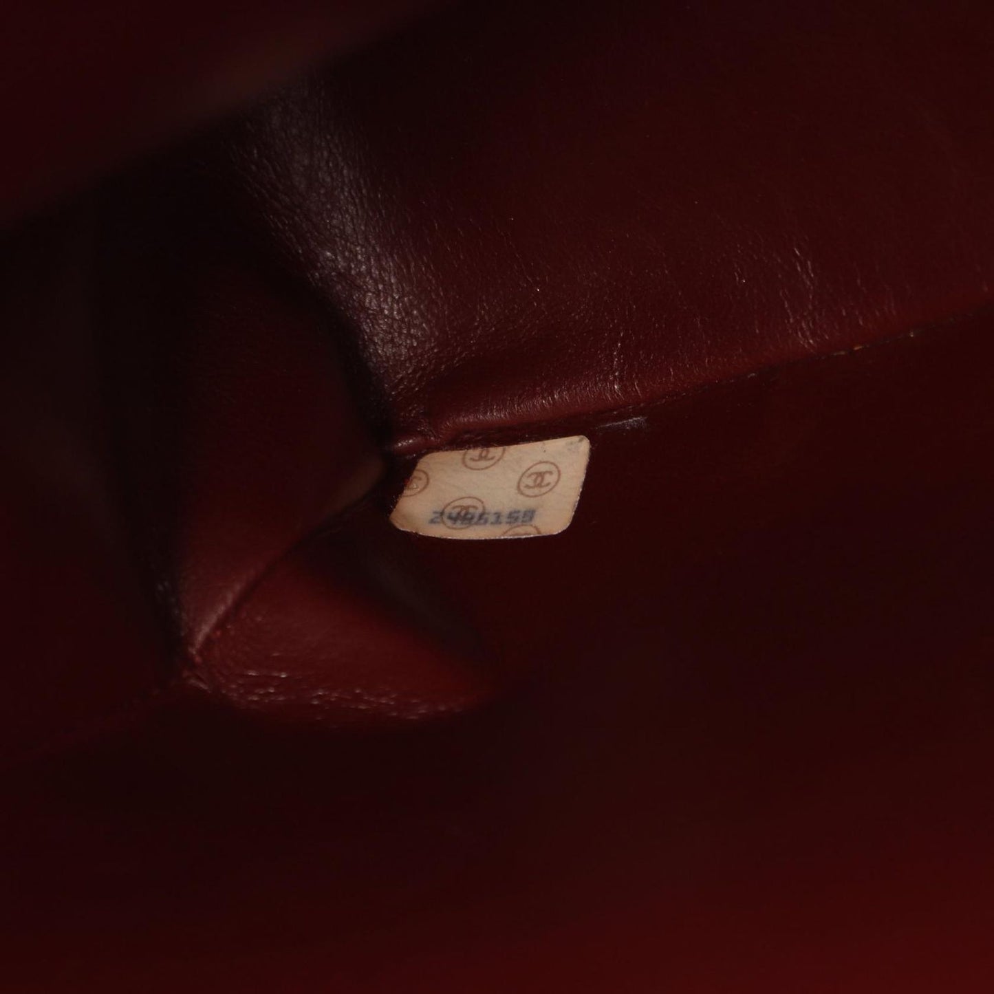 Chanel Shoulder Bag Matelasse Big Coco Mark Black Lambskin (sheep Leather) Deca