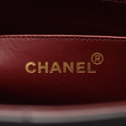 Chanel Shoulder Bag Matelasse Big Coco Mark Black Lambskin (sheep Leather) Deca