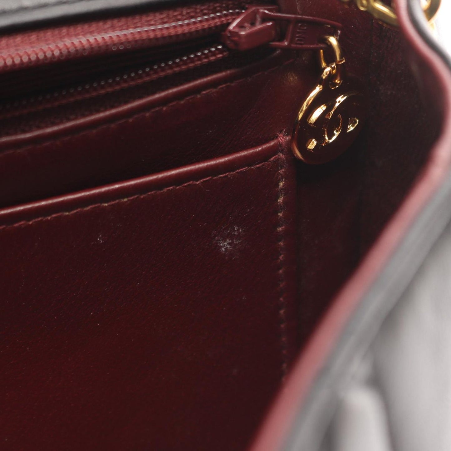 Chanel Shoulder Bag Matelasse Diana Flap Black Lambskin Matelasse Diana Chain