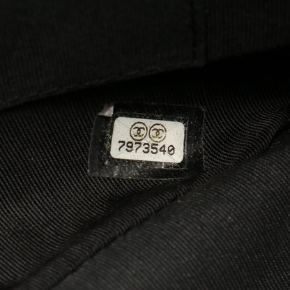 Chanel Tote Bag Matelasse Pst Black Caviar Skin (grained Calf) Pst Chain Tote