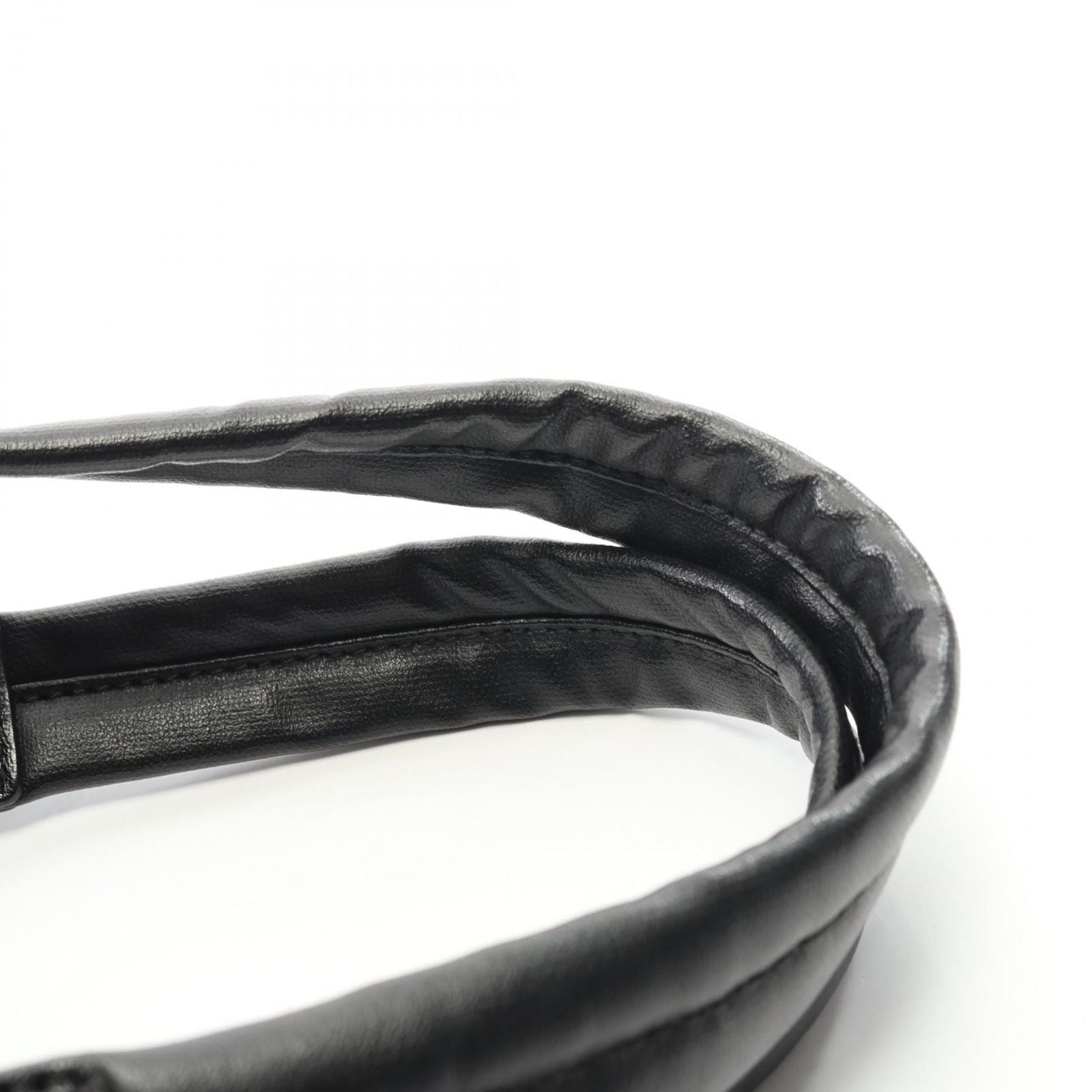 Chanel Tote Bag Paris Biarritz MM Black PVC Coated Canvas Leather Paris