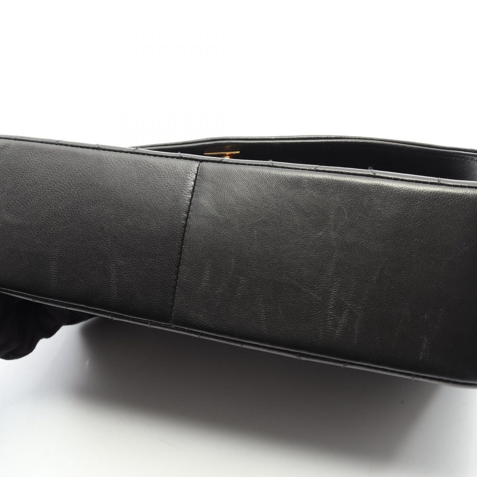 Chanel Shoulder Bag Matelasse Diana Flap Black Lambskin Matelasse Diana Chain