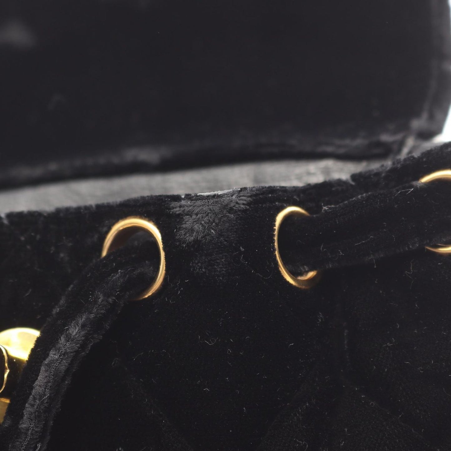 Chanel Rucksack Backpack Matelasse Black Fabric Matelasse Mini Backpack Ladies