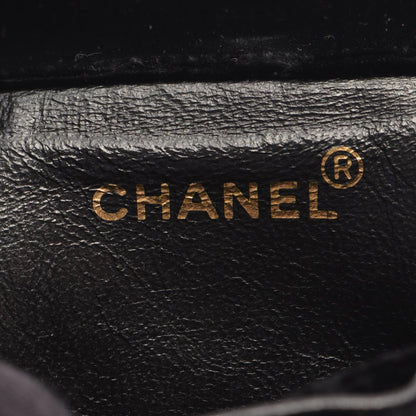 Chanel Rucksack Backpack Matelasse Black Fabric Matelasse Mini Backpack Ladies