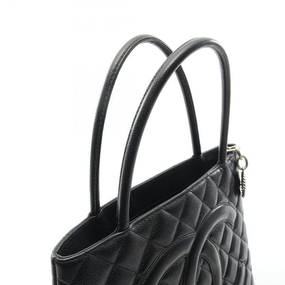 Chanel Tote Bag Reproduction Tote Black Caviar Skin (grained Calf)