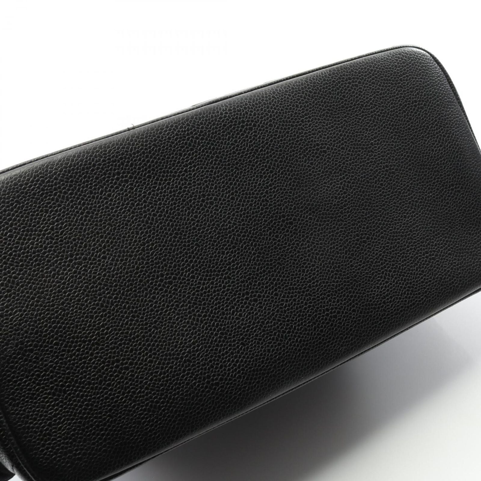 Chanel Tote Bag Reproduction Tote Black Caviar Skin (grained Calf)