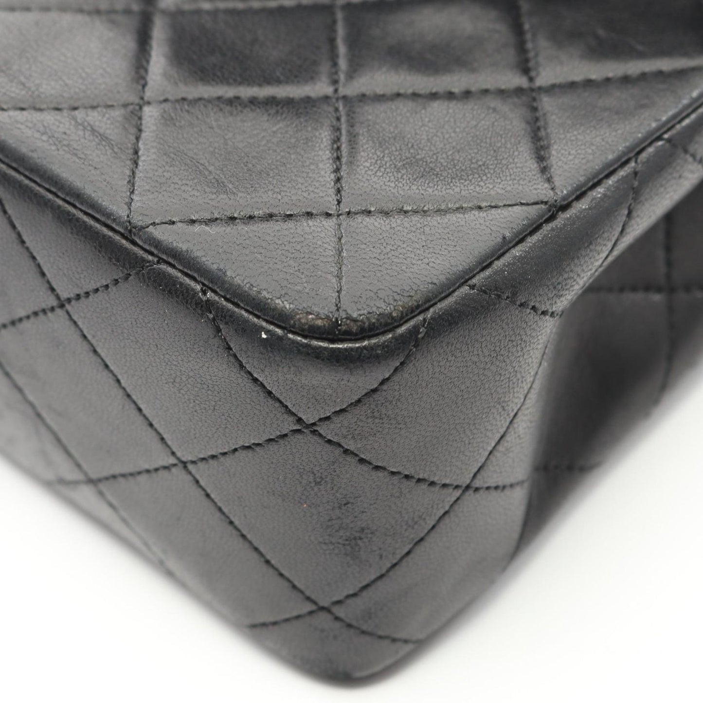 Chanel Shoulder Bag Mini Matelasse 20 Black Lambskin Mini Matelasse Chain