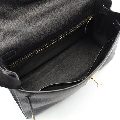 Hermes Handbag Kelly 32 Black Leather Kelly 32 Black Ladies a