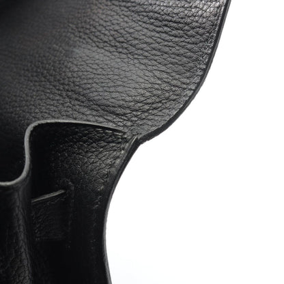 Hermes Handbag Kelly 32 Black Leather Kelly 32 Black Ladies a