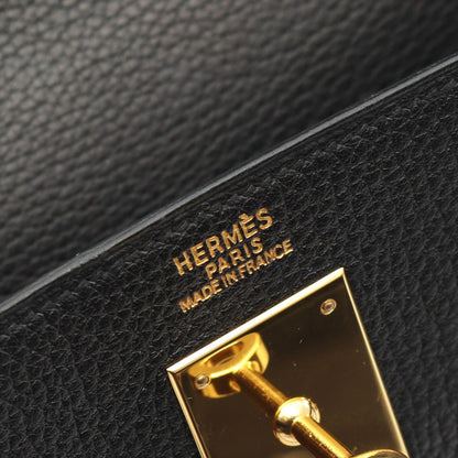 Hermes Handbag Kelly 32 Black Leather Kelly 32 Black Ladies a