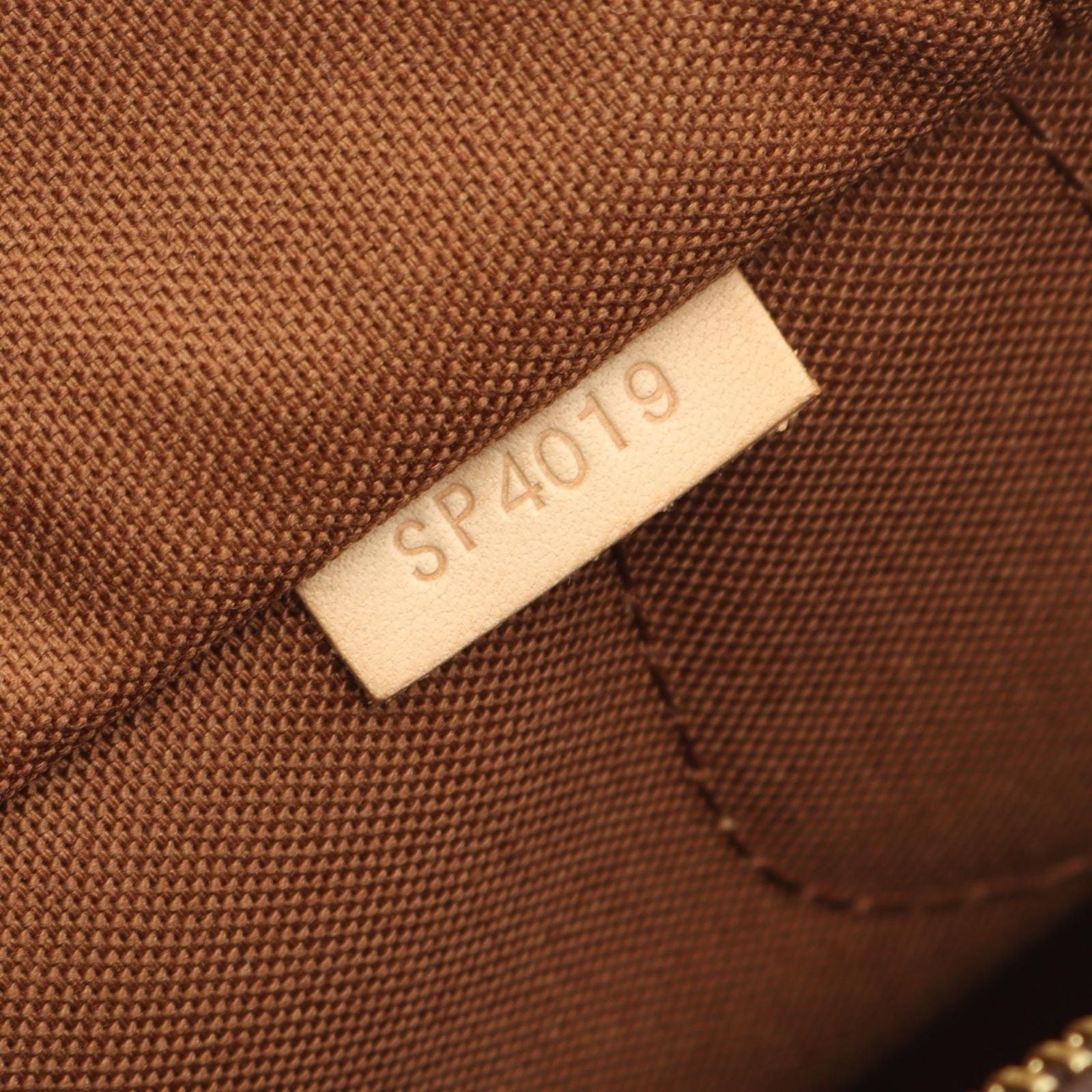 Louis Vuitton Shoulder Bag Montorgueil PM M95565 PVC Coated Canvas Leather